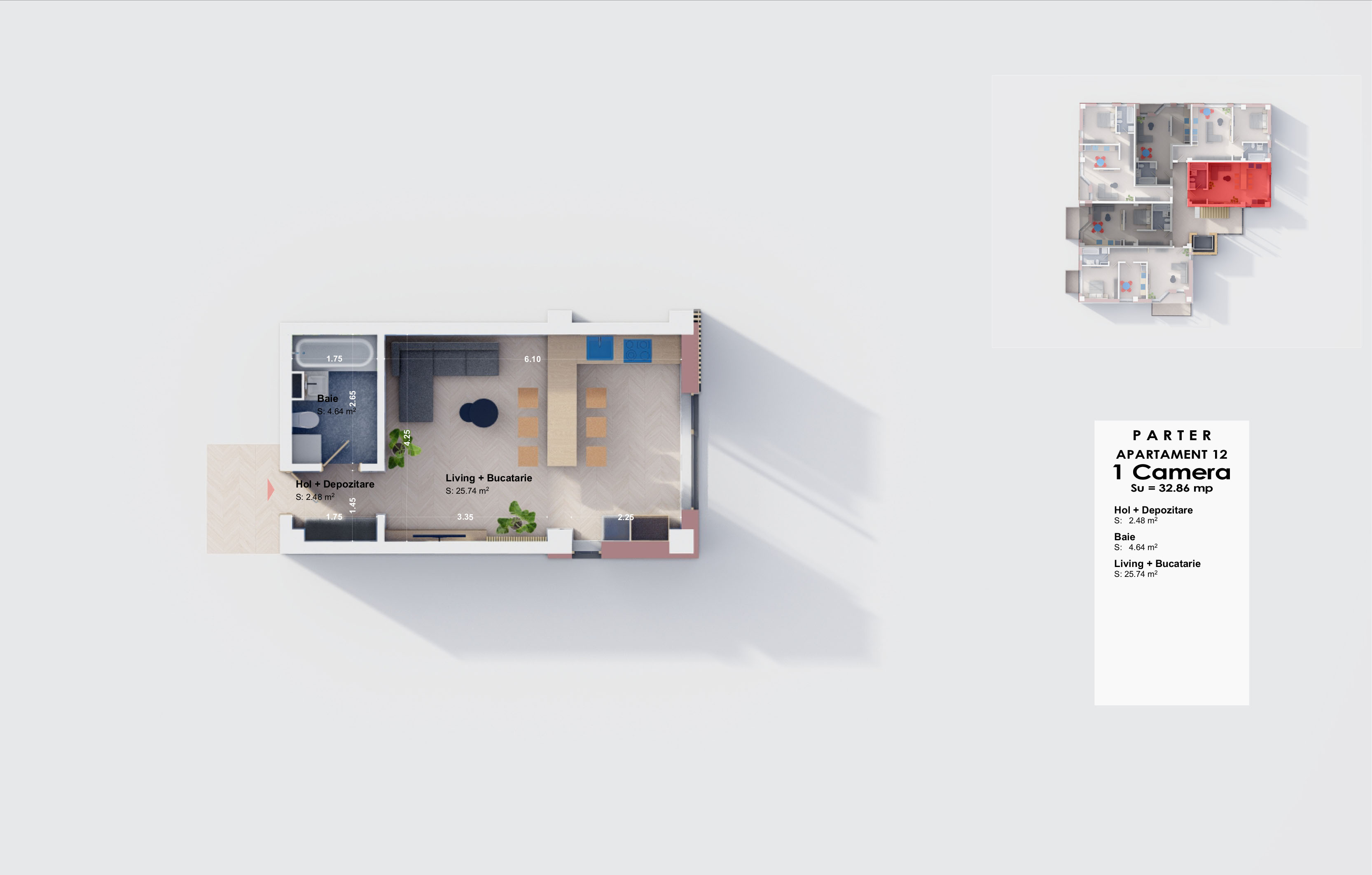Apartament 12 - Parter